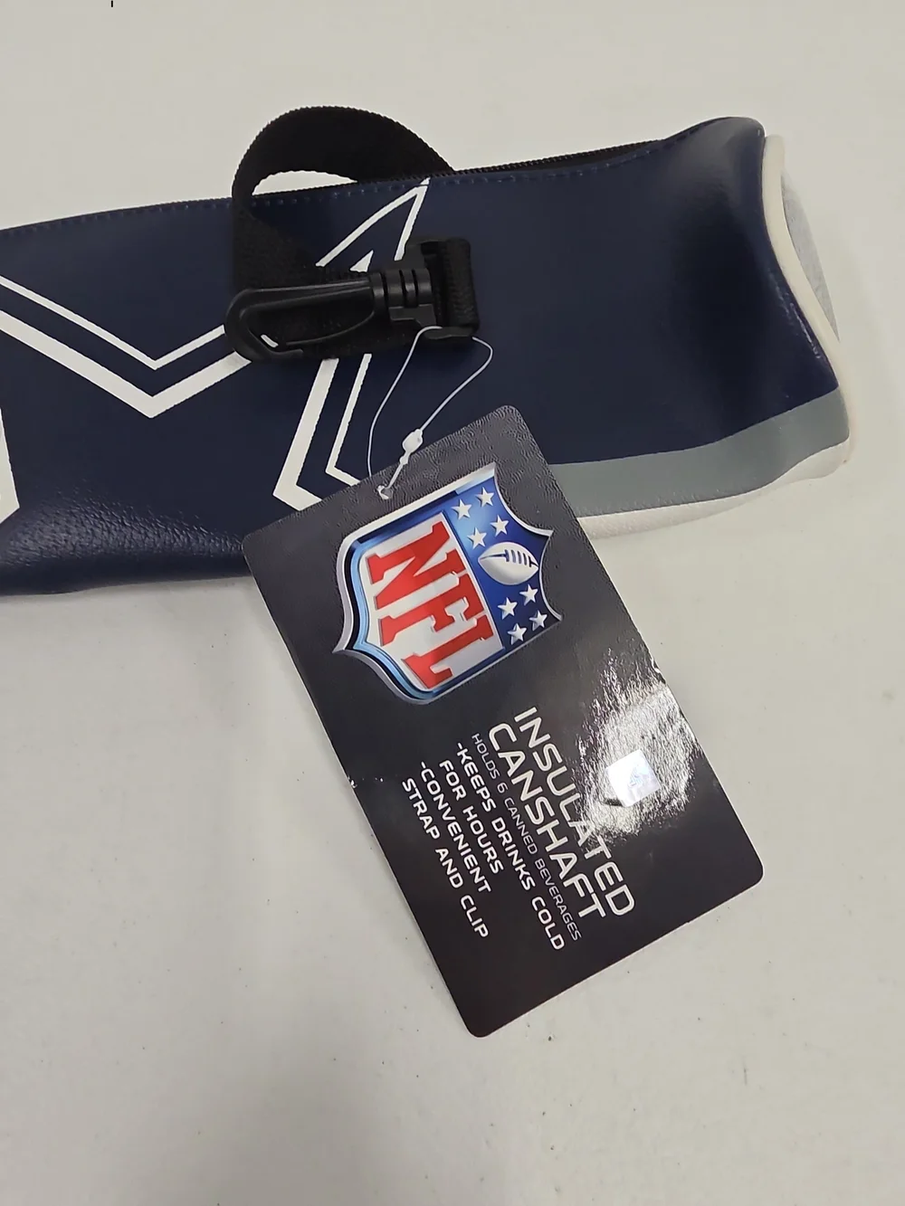 Dallas Cowboys Insulated Can Shaft Tube Cooler 26